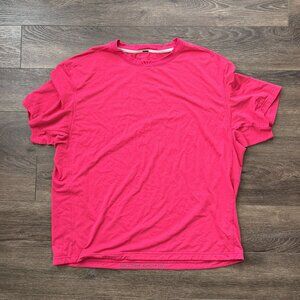 LULULEMON - Better Each Day Mens - S/S Tee - XL - Pink